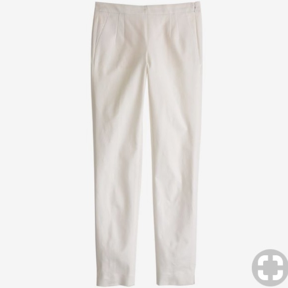 NWT J Crew slim cropped stretch cotton Martie Pant - Picture 2 of 8